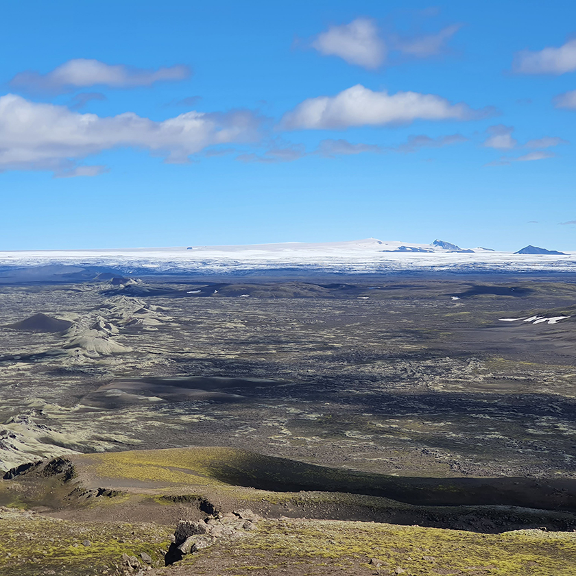 Vatnajökull glacier and Laki Craters in the Highlands of Iceland. Tour by Highlands of Iceland. Picture 840x840